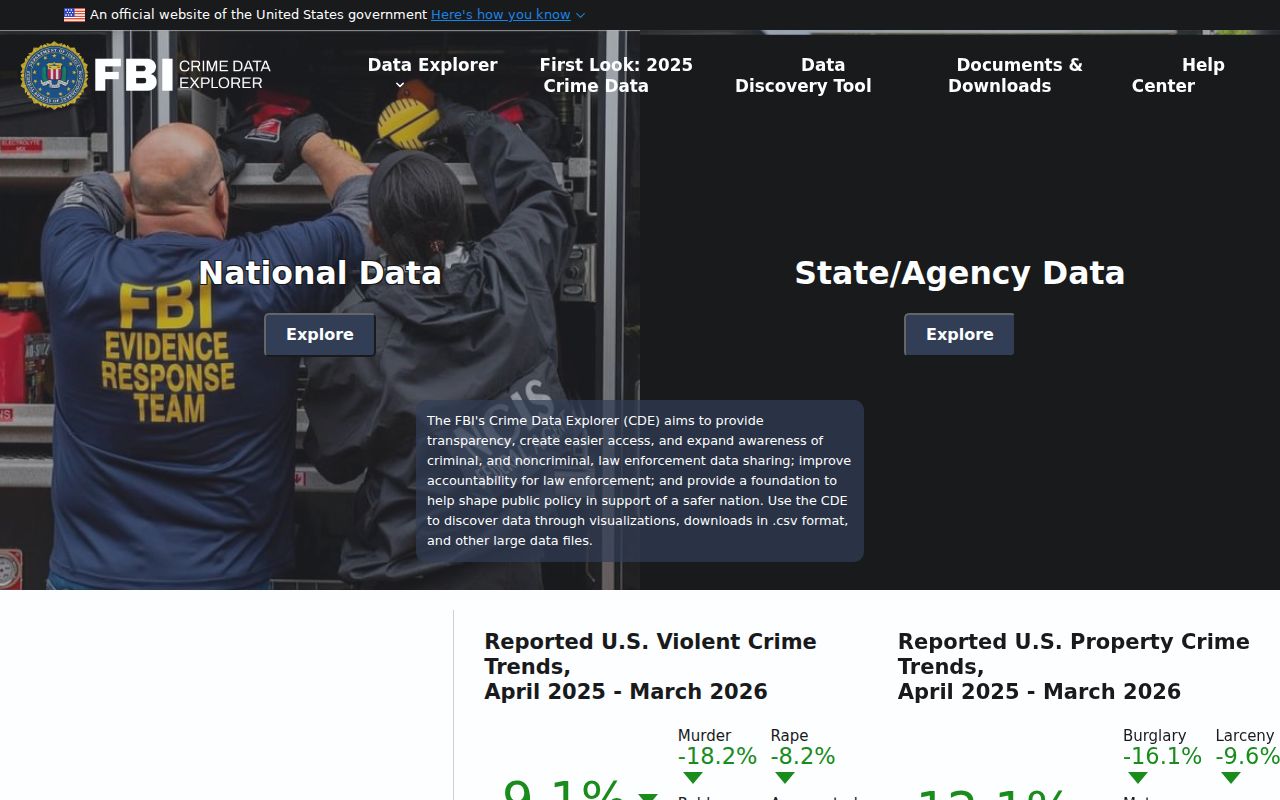 FBI crime data search for Clinton Township criminal records in Hunterdon County